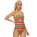 Cerebral Candy Knot Front One-Piece Swimsuit View3