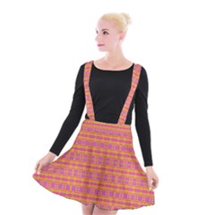 Creamsicle Experience Suspender Skater Skirt by Thespacecampers