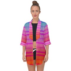 Daydreams Open Front Chiffon Kimono by Thespacecampers