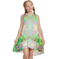 Art In Space Kids  Frill Swing Dress by Thespacecampers