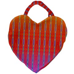 Sunsets Aplenty Giant Heart Shaped Tote by Thespacecampers