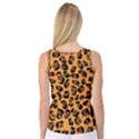 Orange Leopard Jaguar dots Women s Basketball Tank Top View2