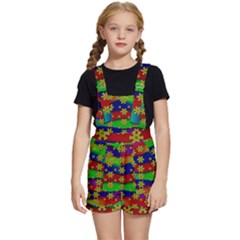 Blooming Stars On The Rainbow So Rare Kids  Short Overalls by pepitasart