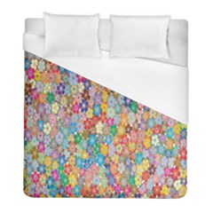 Floral Flowers Duvet Cover (full/ Double Size) by artworkshop