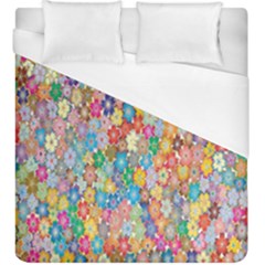 Floral Flowers Duvet Cover (king Size) by artworkshop