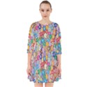 Floral Flowers Smock Dress View1