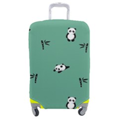 Pandas Pattern Luggage Cover (medium) by artworkshop