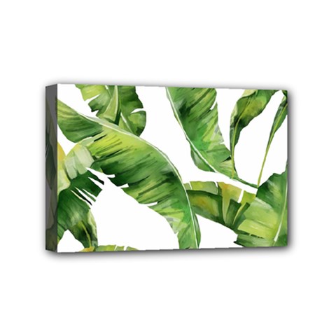 Sheets Tropical Plant Palm Summer Exotic Mini Canvas 6  X 4  (stretched) by artworkshop