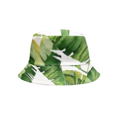 Sheets Tropical Plant Palm Summer Exotic Bucket Hat (kids) by artworkshop