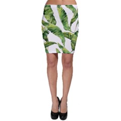 Sheets Tropical Plant Palm Summer Exotic Bodycon Skirt by artworkshop