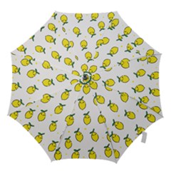 Pattern Lemon Texture Hook Handle Umbrellas (small) by artworkshop