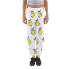 Pattern Lemon Texture Women s Jogger Sweatpants by artworkshop