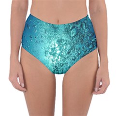 Bubbles Water Bub Reversible High-waist Bikini Bottoms by artworkshop