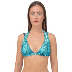 Bubbles Water Bub Double Strap Halter Bikini Top by artworkshop