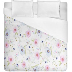 Pattern Flowers Duvet Cover (king Size) by artworkshop