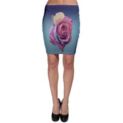 Rose Flower Love Romance Beautiful Bodycon Skirt by artworkshop