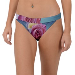 Rose Flower Love Romance Beautiful Band Bikini Bottom by artworkshop