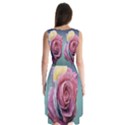 Rose Flower Love Romance Beautiful Sleeveless Chiffon Dress   View2