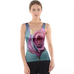 Rose Flower Love Romance Beautiful Tank Top by artworkshop