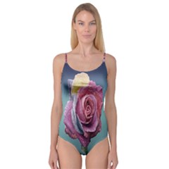 Rose Flower Love Romance Beautiful Camisole Leotard  by artworkshop