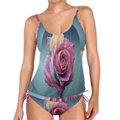 Rose Flower Love Romance Beautiful Tankini Set by artworkshop