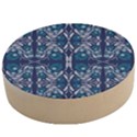 Folk flowers print Floral pattern Ethnic art Wooden Bottle Opener (Round) View1