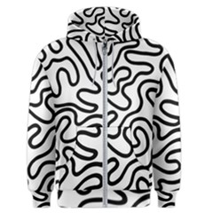 Patern Vector Men s Zipper Hoodie by nate14shop