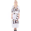 American Horror Story Cartoon Quarter Sleeve Wrap Maxi Dress View1