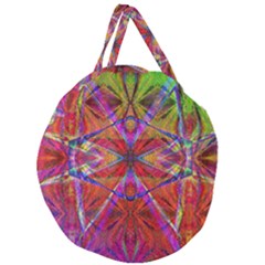 Super Shapes Giant Round Zipper Tote by Thespacecampers