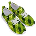 Leaves Grass Woven Women s Velcro Strap Shoes View3