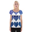 Valentin Heart  Love Cap Sleeve Top View1