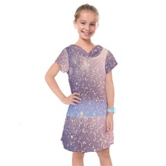 Snowfall Winter Kids  Drop Waist Dress by artworkshop