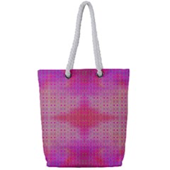 Engulfing Love Full Print Rope Handle Tote (small) by Thespacecampers