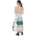 Vector-set-funny-robots-cartoon Tie Back Maxi Dress View2