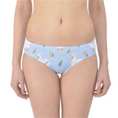 Duck-flower-seamless-pattern-background Hipster Bikini Bottoms by Jancukart