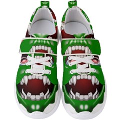 Monster-mask-alien-horror-devil Men s Velcro Strap Shoes by Jancukart