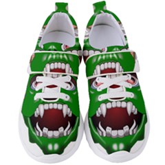 Monster-mask-alien-horror-devil Women s Velcro Strap Shoes by Jancukart