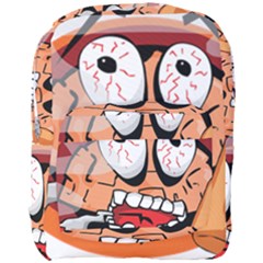 Brain Cartoon Animation Full Print Backpack by Jancukart