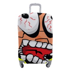 Brain Cartoon Animation Luggage Cover (small) by Jancukart