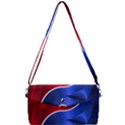 Yin Yang Eastern Asian Philosophy Removable Strap Clutch Bag View1