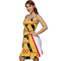 Gamer-geek-video-game-sign-fan V-Neck Pocket Summer Dress  View3