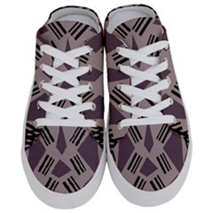 Abstract Pattern Geometric Backgrounds   Half Slippers by Eskimos