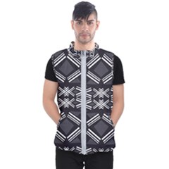 Abstract Pattern Geometric Backgrounds  Men s Puffer Vest by Eskimos