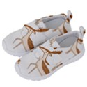 Cute Animal Deer Kids  Velcro No Lace Shoes View2