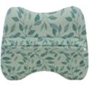 Seamless Foliage Velour Head Support Cushion View2