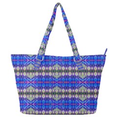 Bluedaba Full Print Shoulder Bag by Thespacecampers