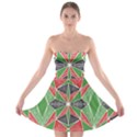 Abstract pattern geometric backgrounds  Strapless Bra Top Dress View1