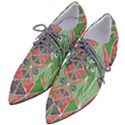 Abstract pattern geometric backgrounds  Pointed Oxford Shoes View2