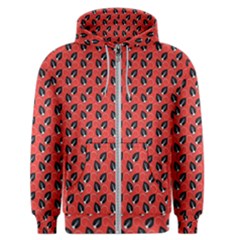 Glowing Leafs Men s Zipper Hoodie by Sparkle