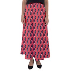 Glowing Leafs Flared Maxi Skirt by Sparkle